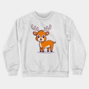 Cute Deer Crewneck Sweatshirt